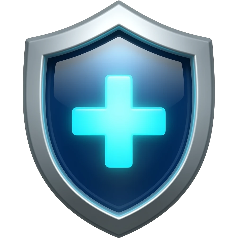 Energy shield with cross emoji