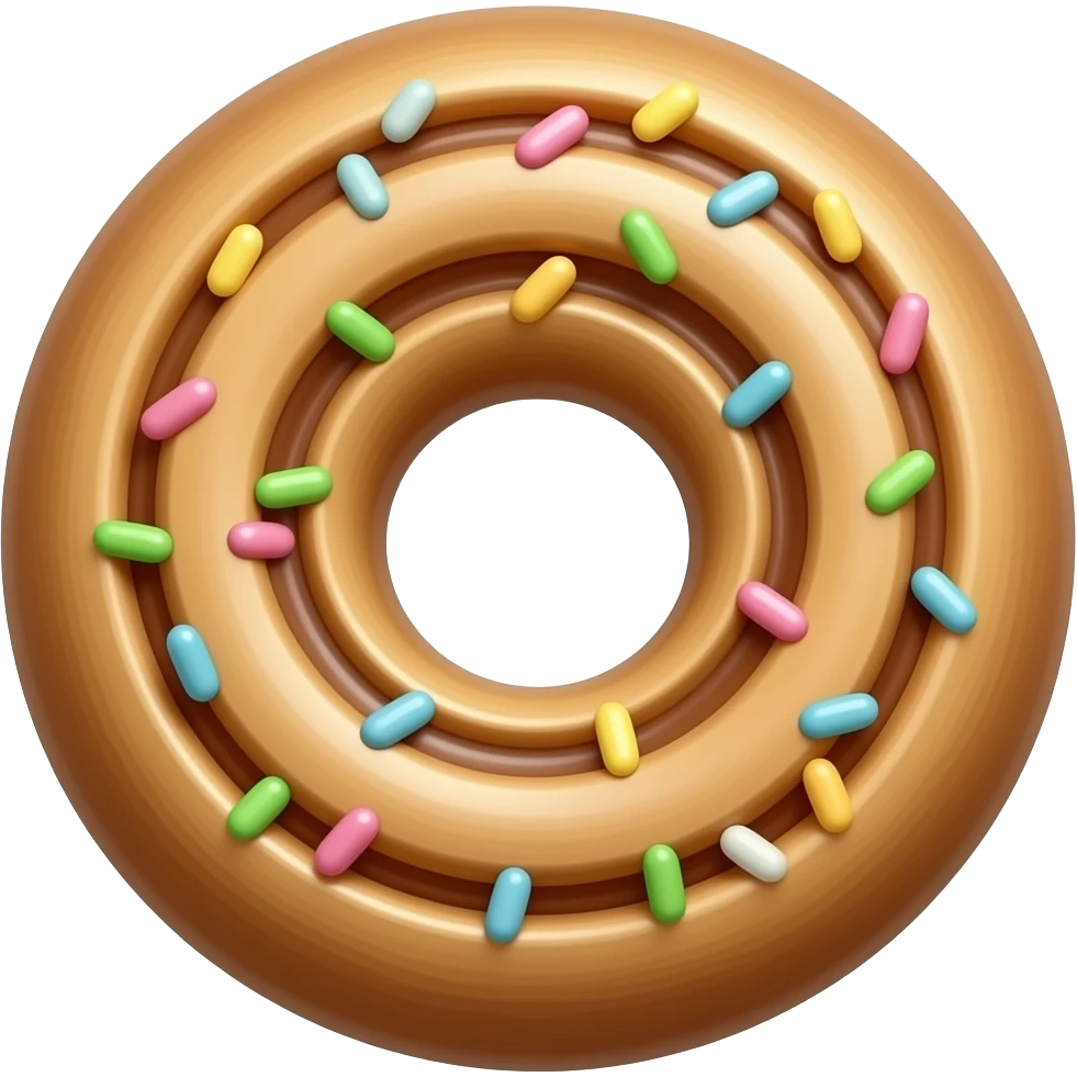 cinnamon roll donut emoji