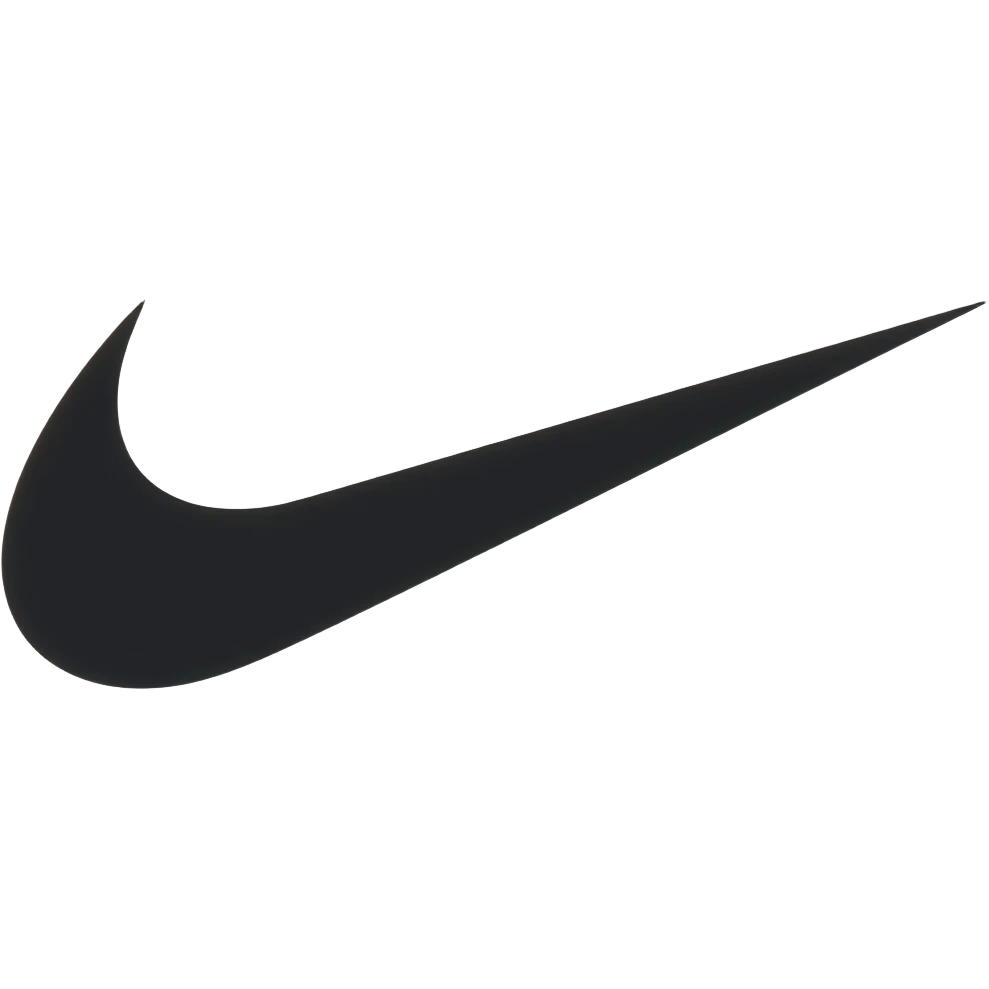 Nike  simples preto escuro apenas o símbolo emoji