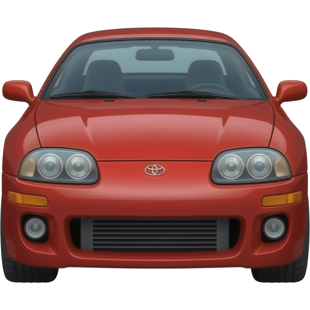 A red toyota celica gts emoji
