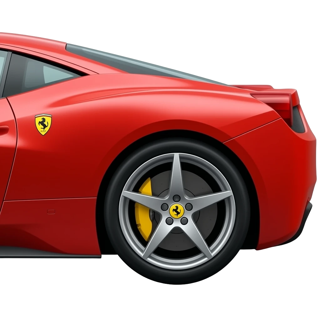 Ferrari side view emoji