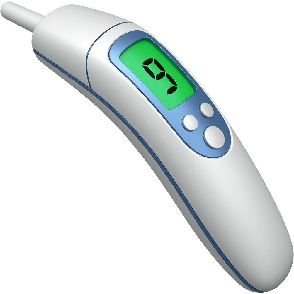 Forehead Digital thermometer emoji