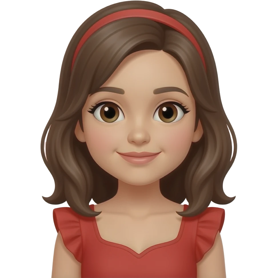 Jennie girl in red emoji