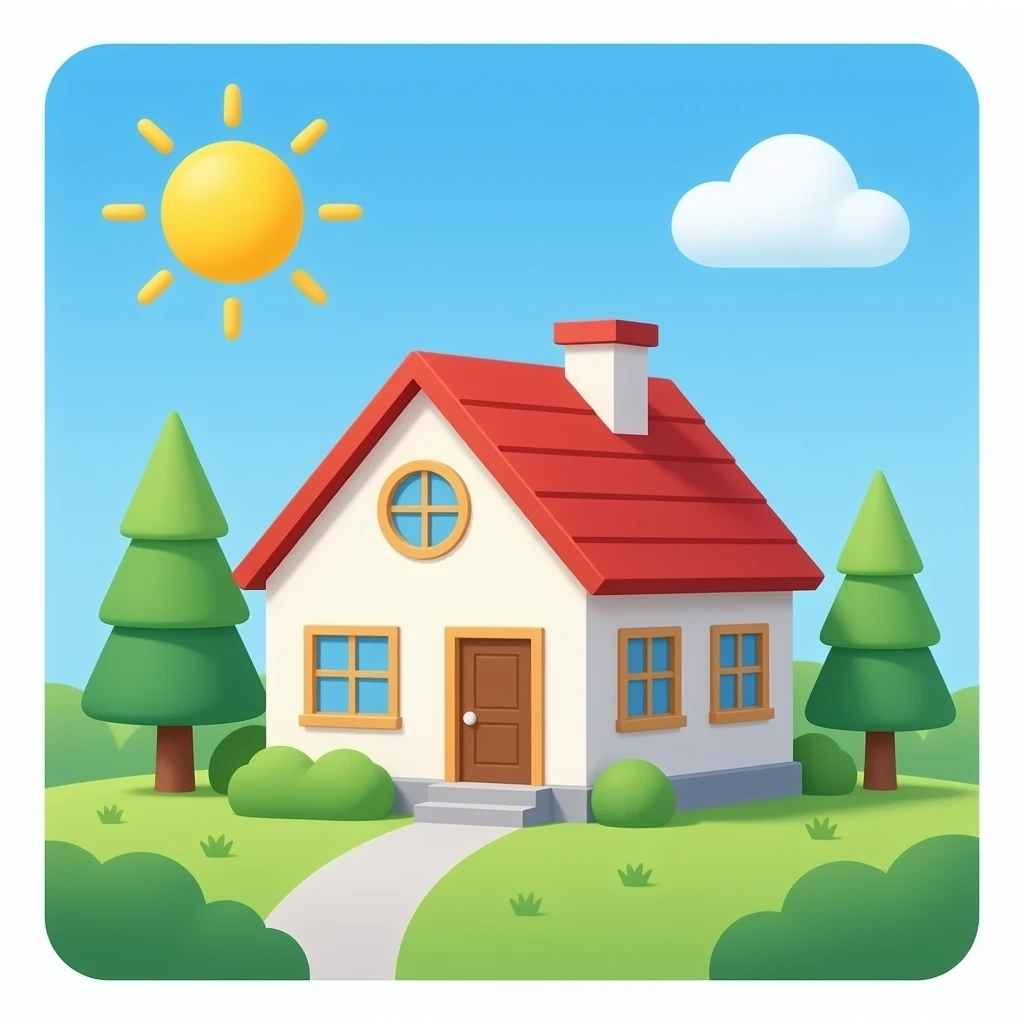 A house emoji