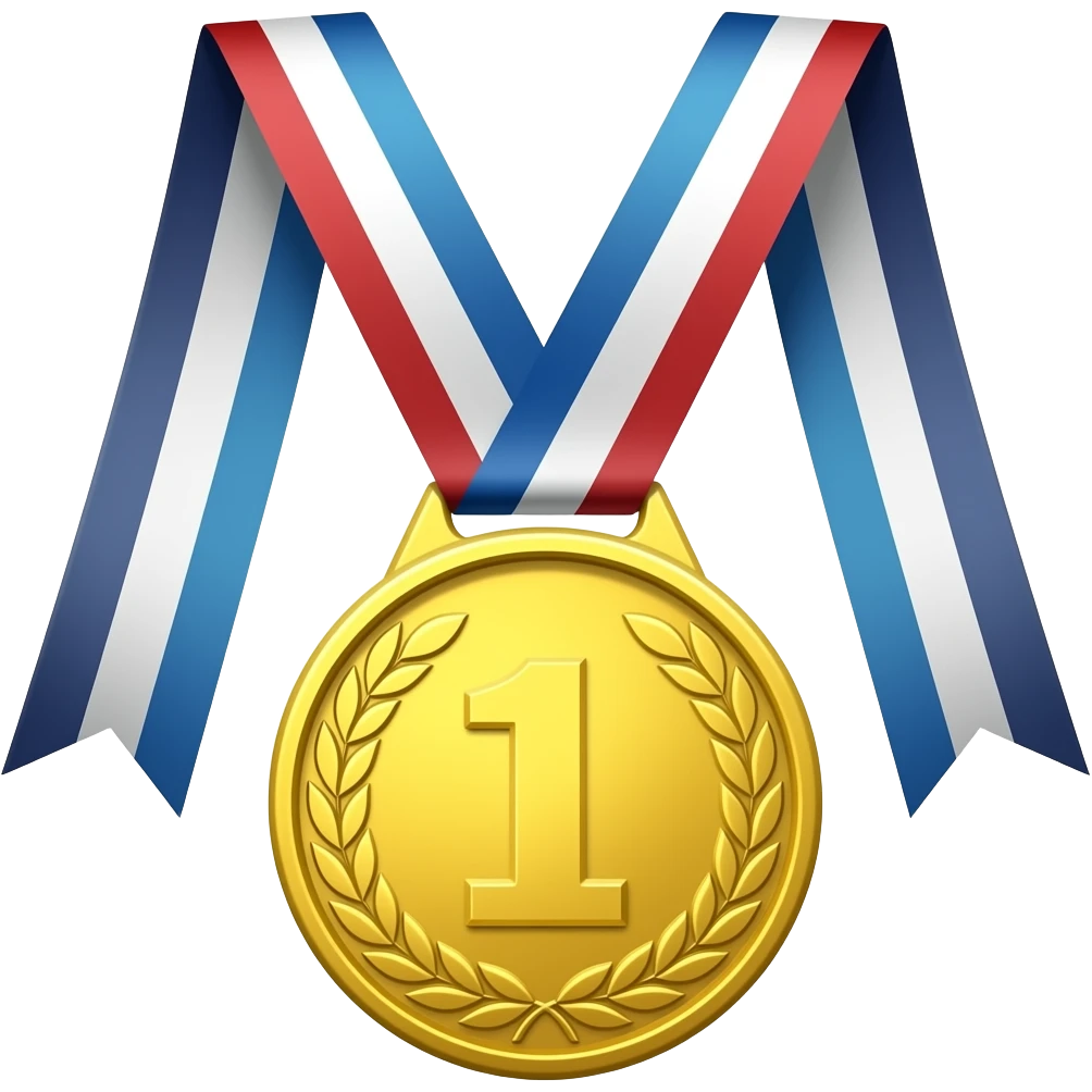 1st Place Medal emoji