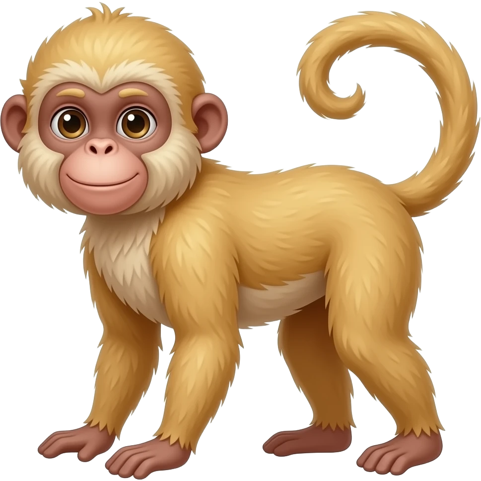 Blond Titi Monkey emoji