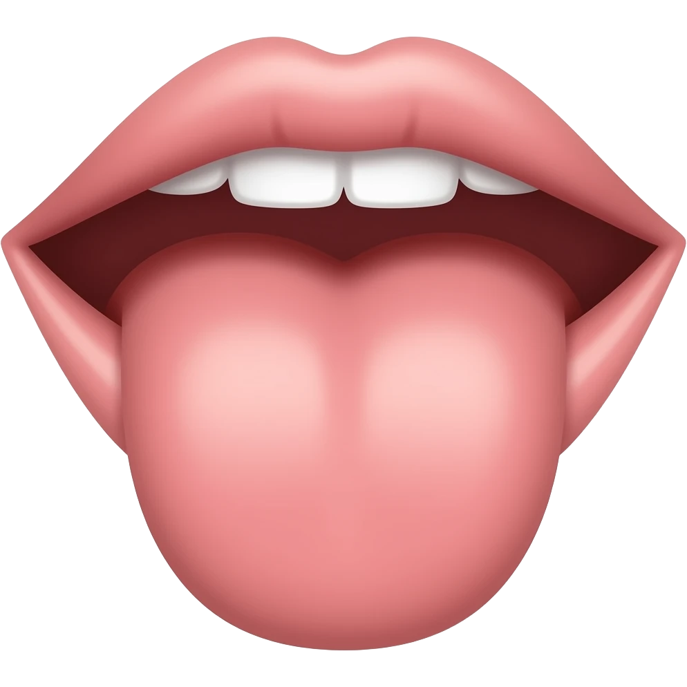 A tung licking vagina emoji