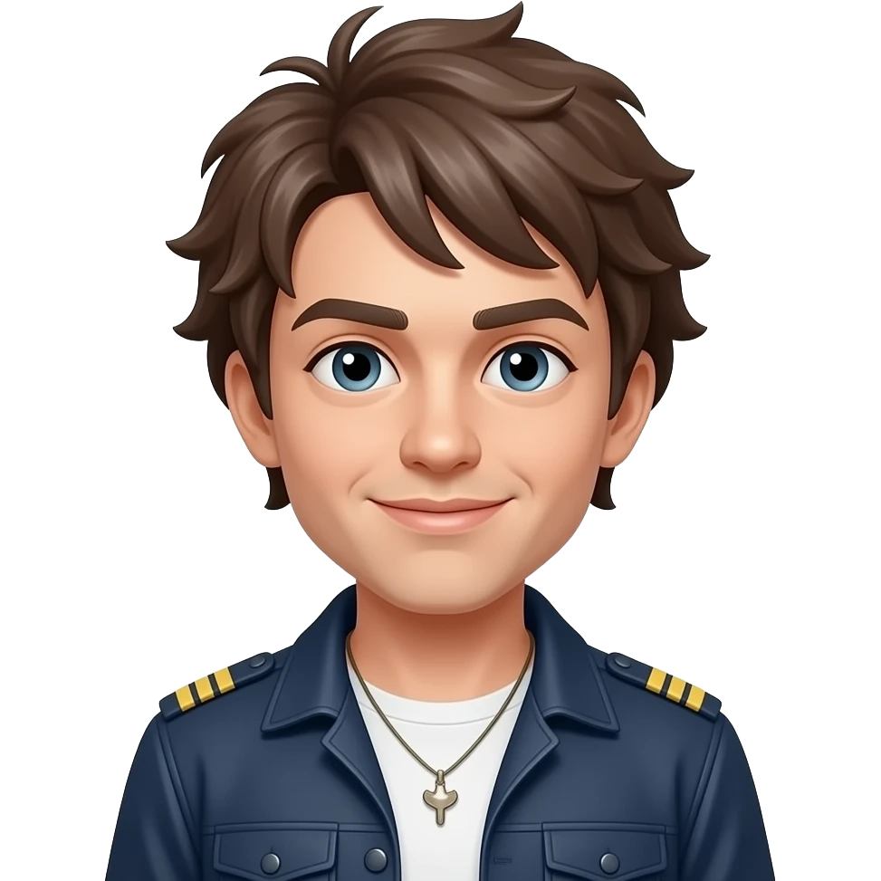 Fluffy ferry tomboy emoji