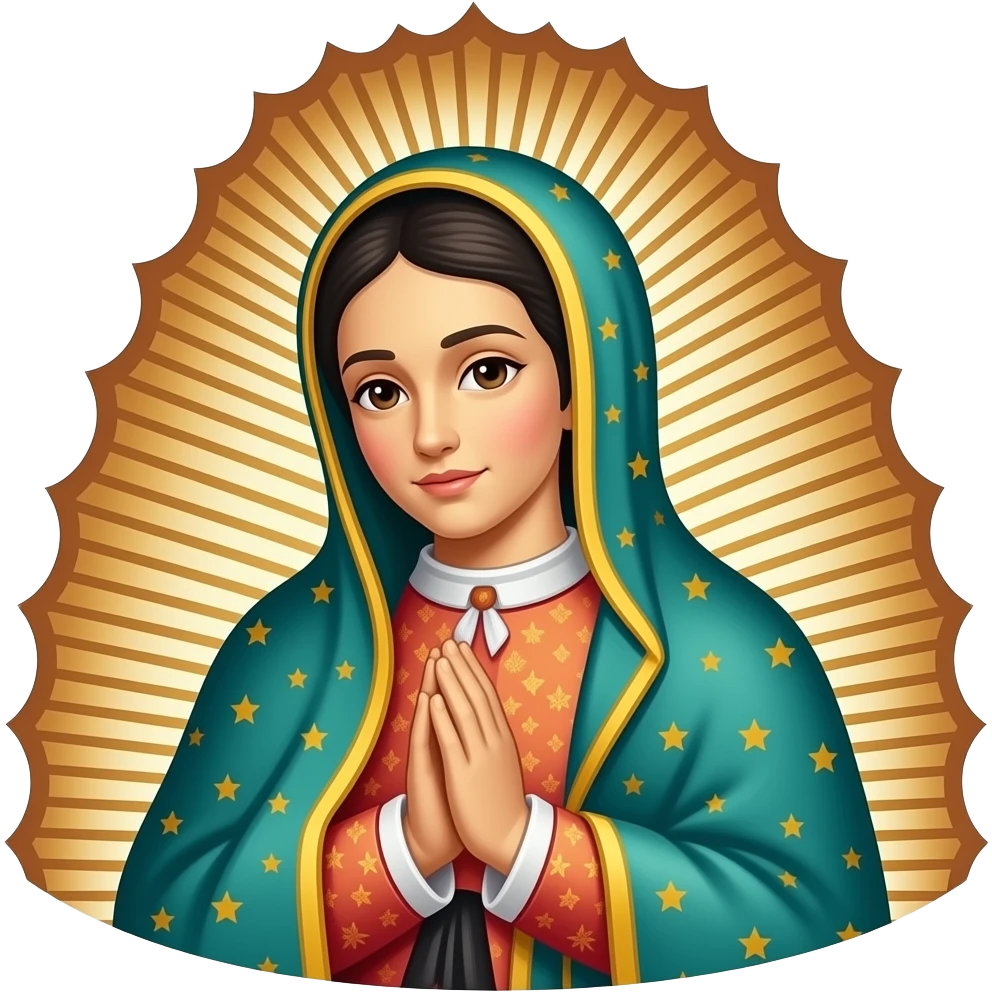 Virgin of Guadalupe emoji