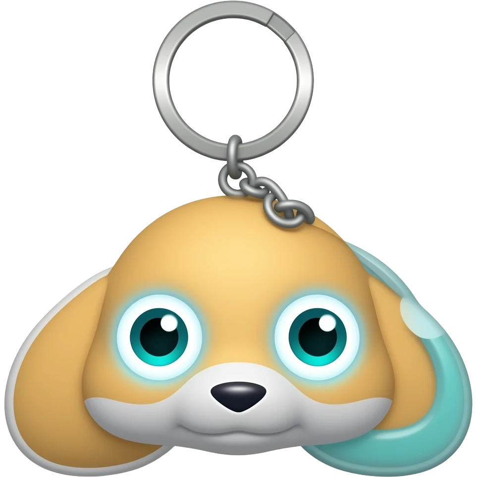 Labubu keychain emoji