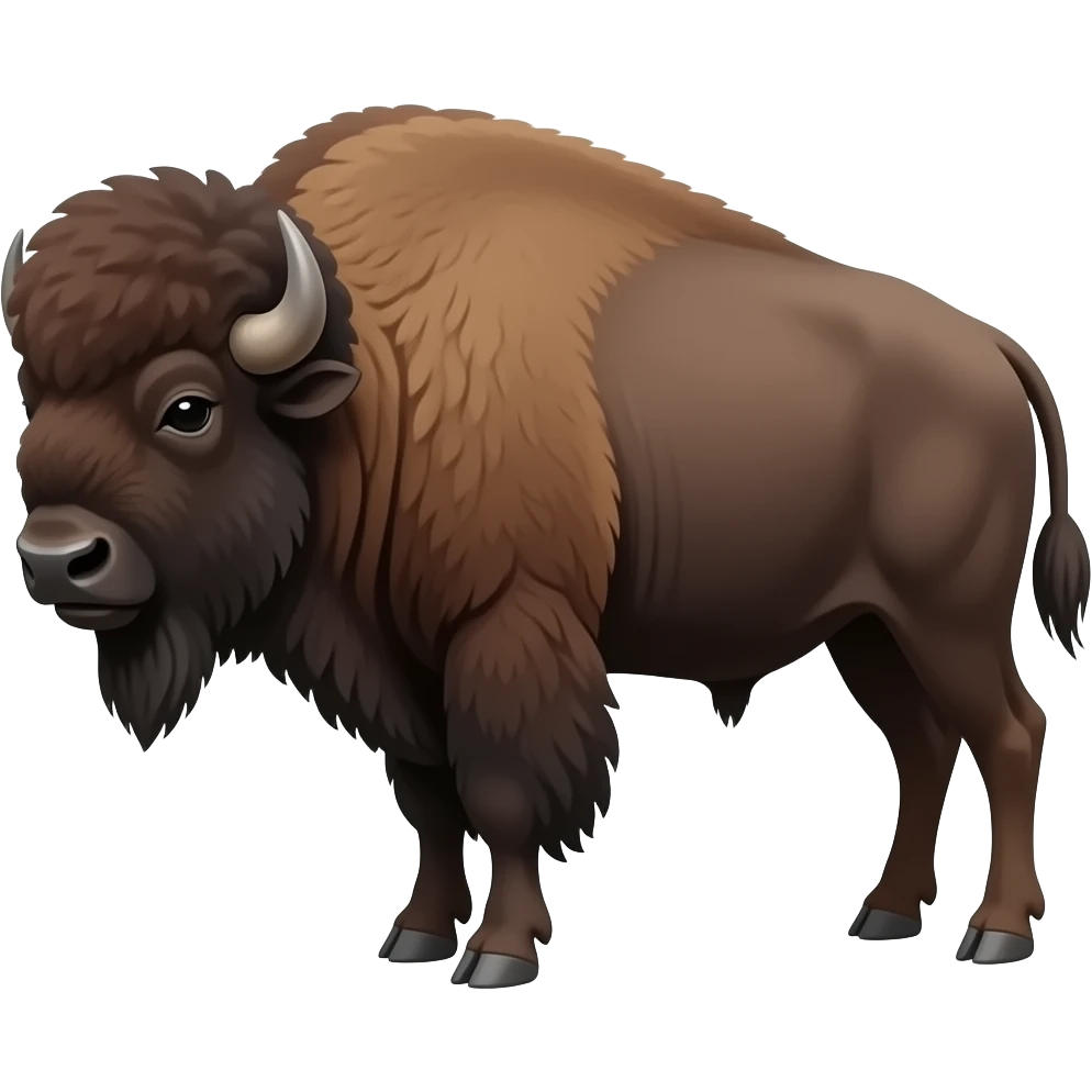Bison emoji