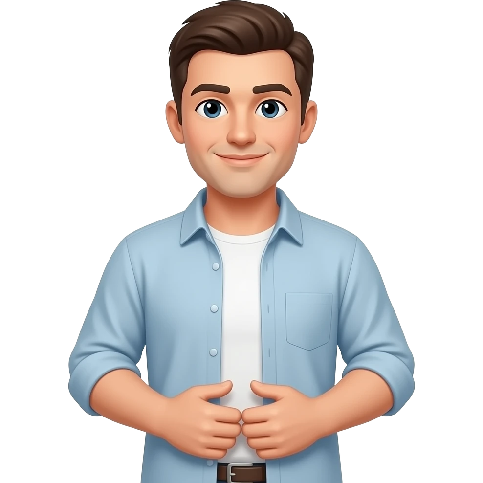 Male au ventre emoji