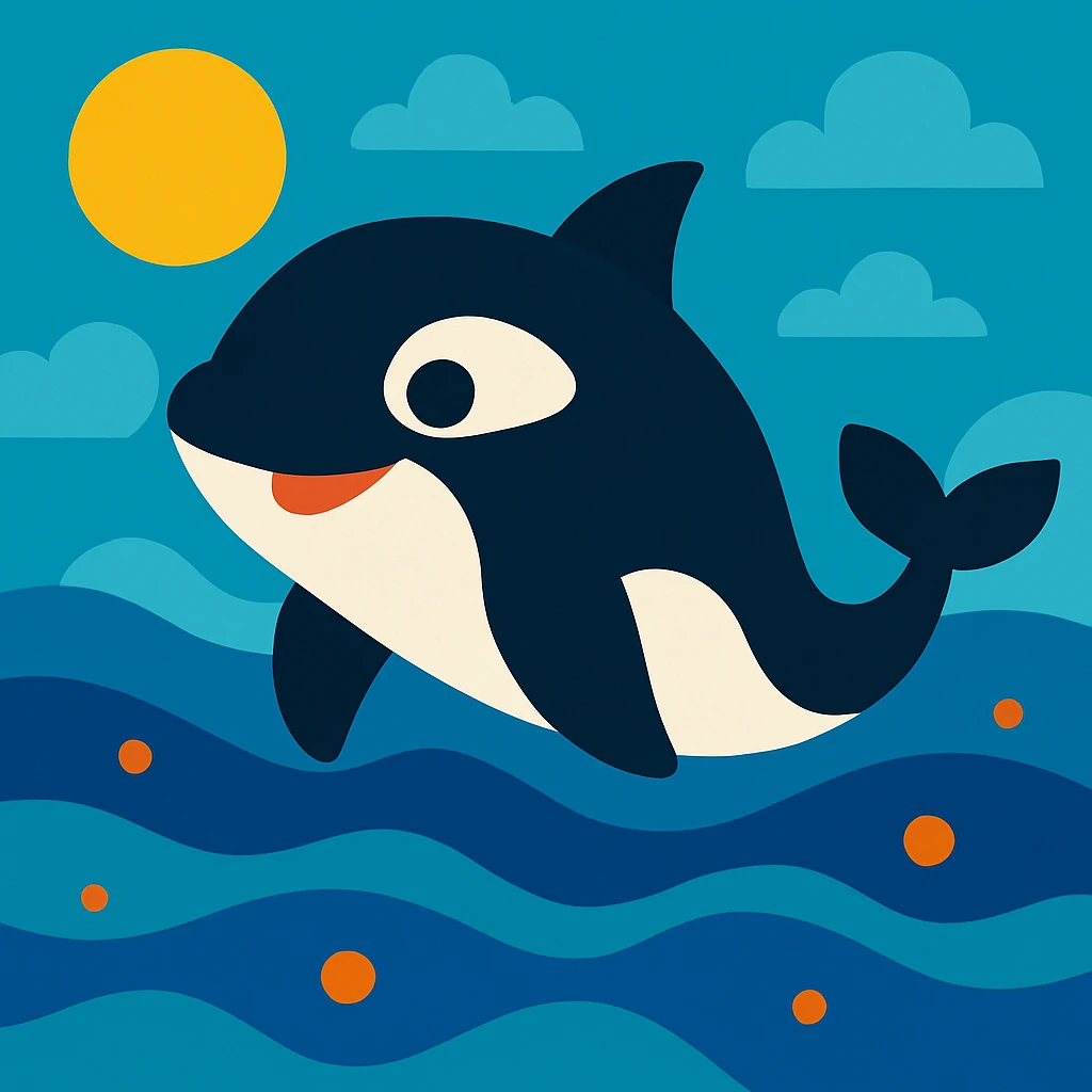 Killer whale emoji