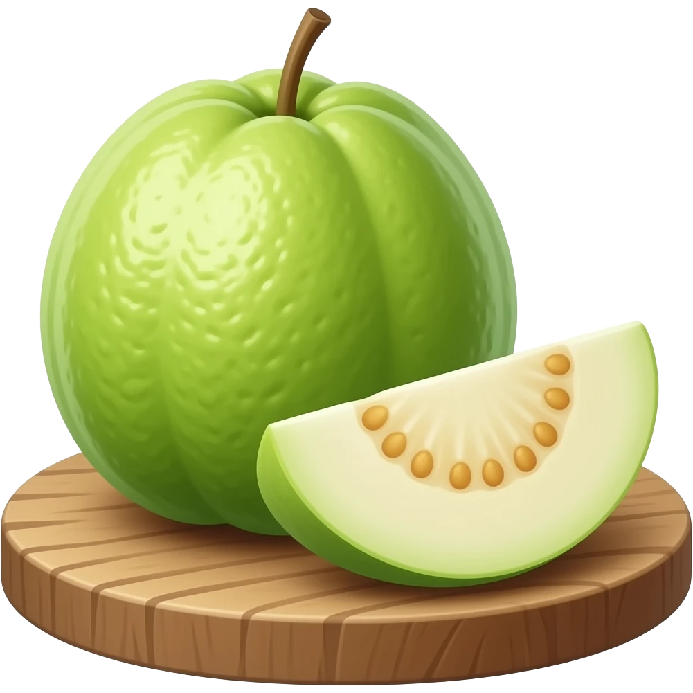 guava fruit emoji