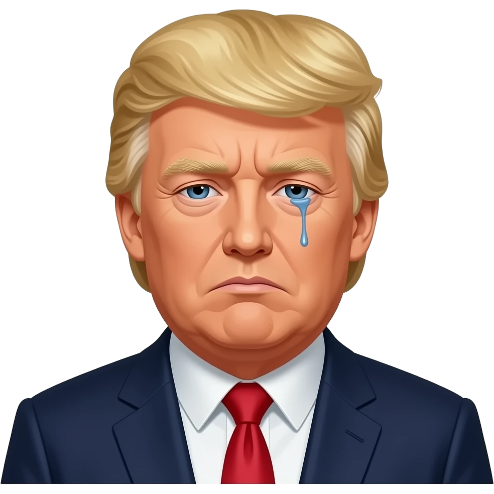an emoji that died with Donald Trump emoji