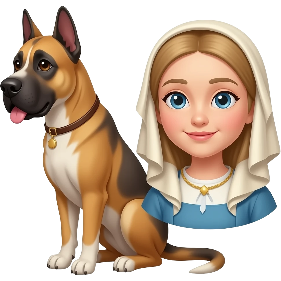 Great Dane & Maria Rud emoji