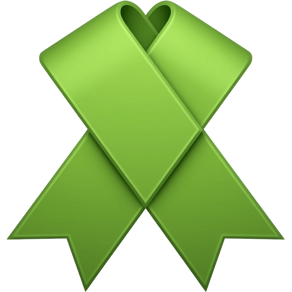 green medal ribion emoji