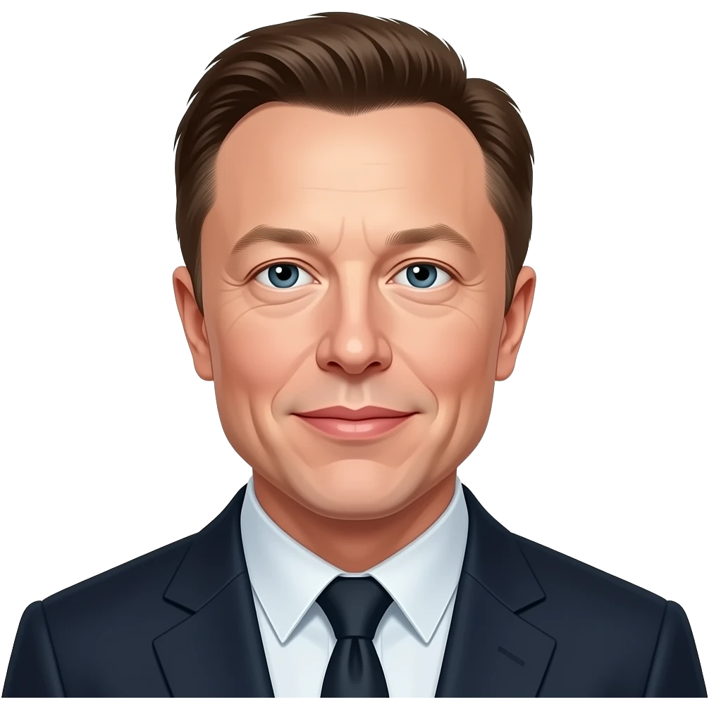 Elon Musk emoji