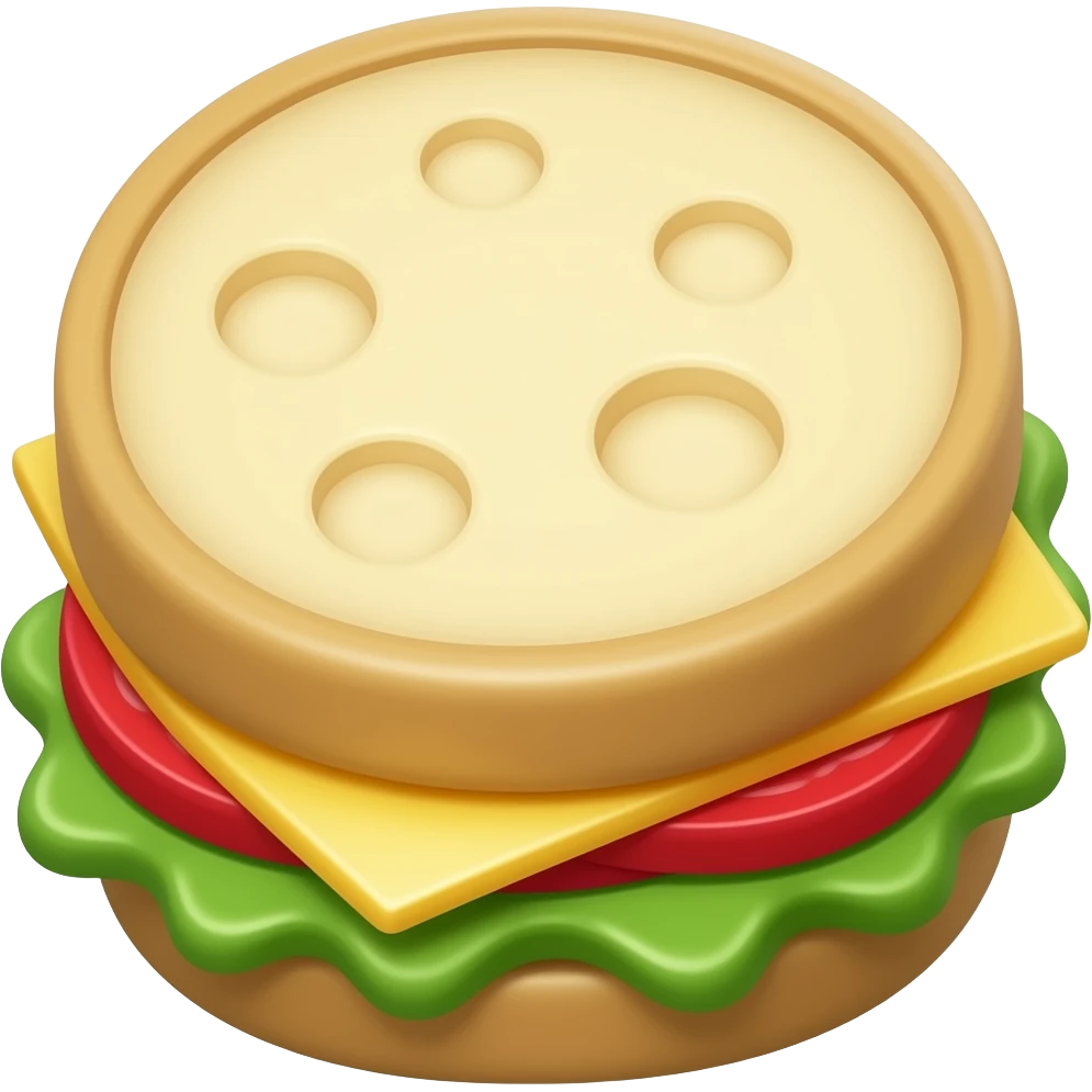 toy cheese sandwich emoji