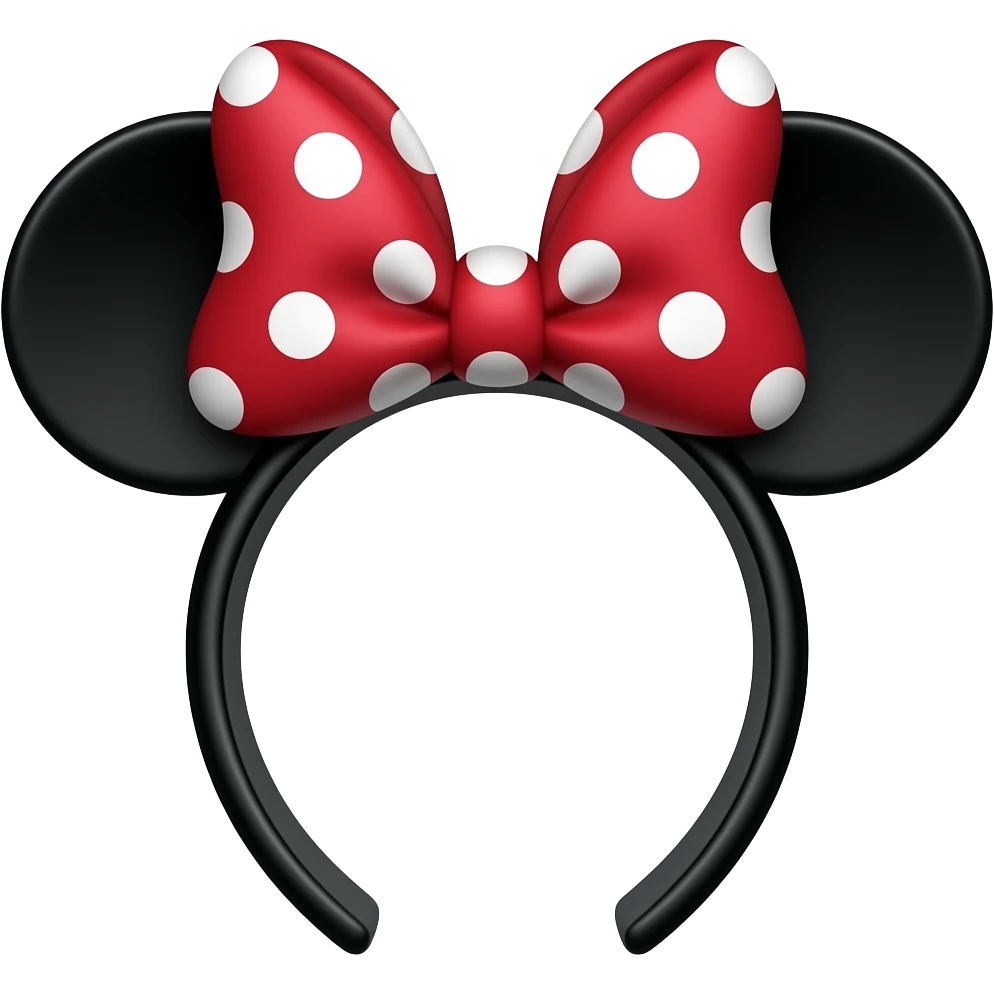minnie mouse ears emoji