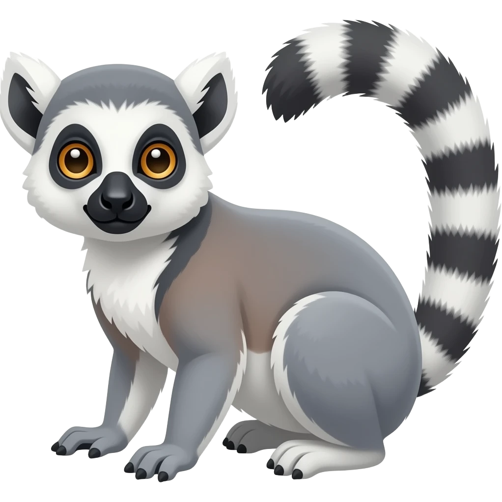 grey Lemur emoji