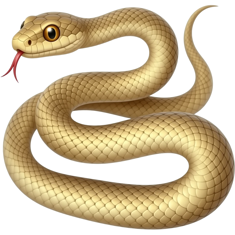 Sand snake emoji