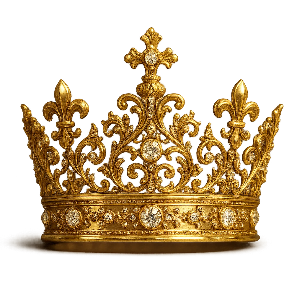 gold crown emoji