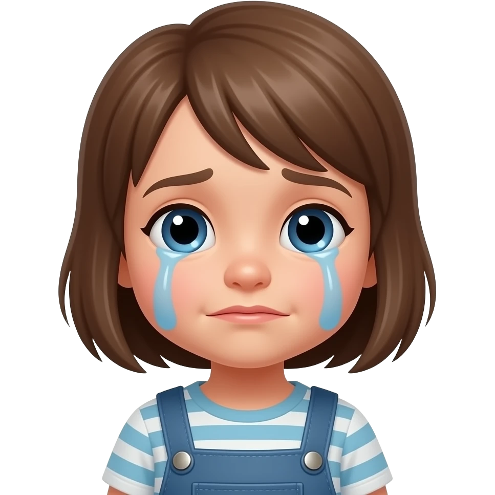 niños callendose, emoji