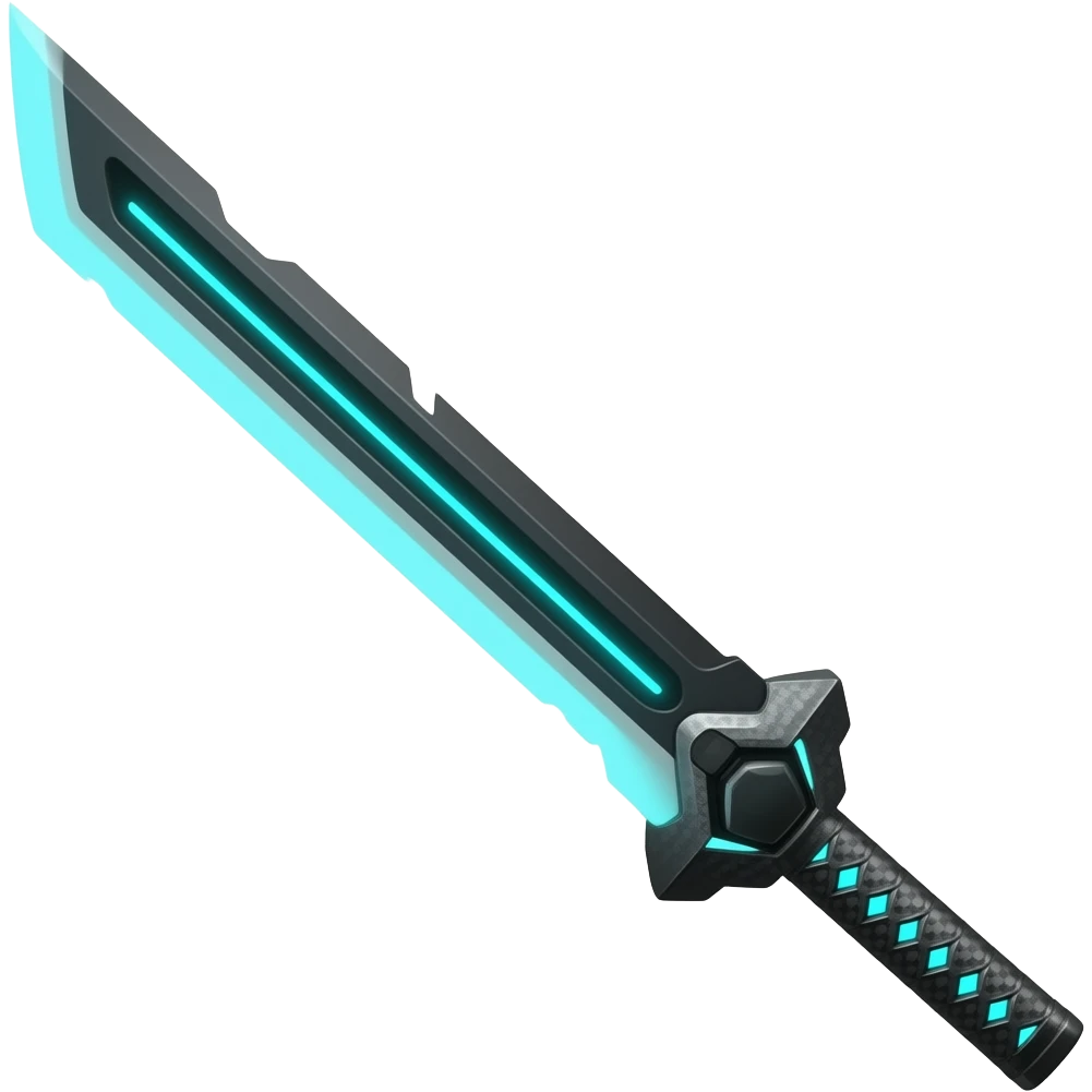 cyber samurai sword emoji