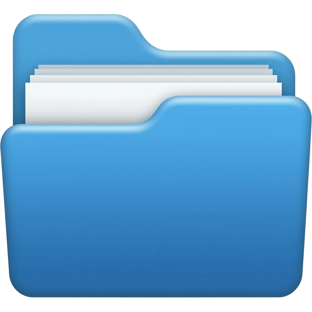 masos blue folder emoji