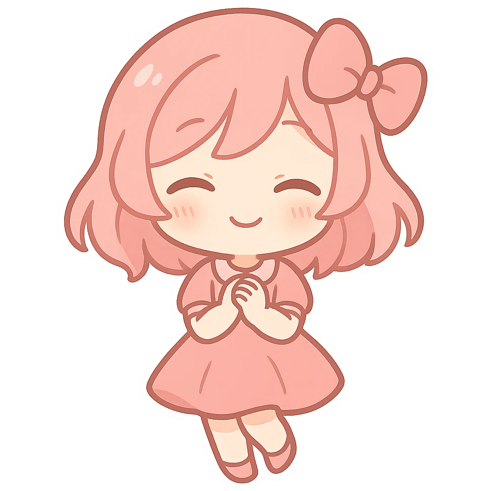 remove background, pink emoji