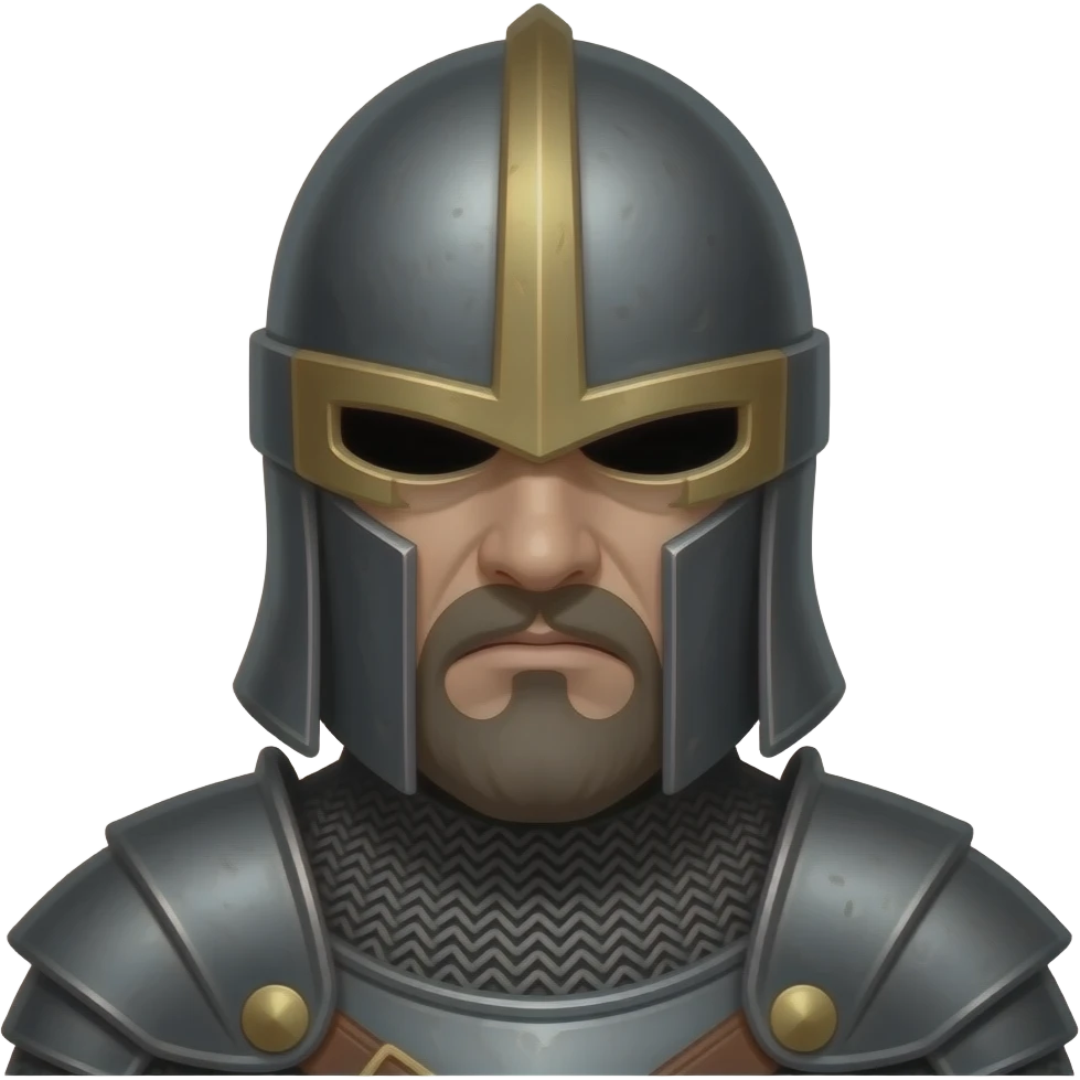 Create one dark medieval emoji emoji