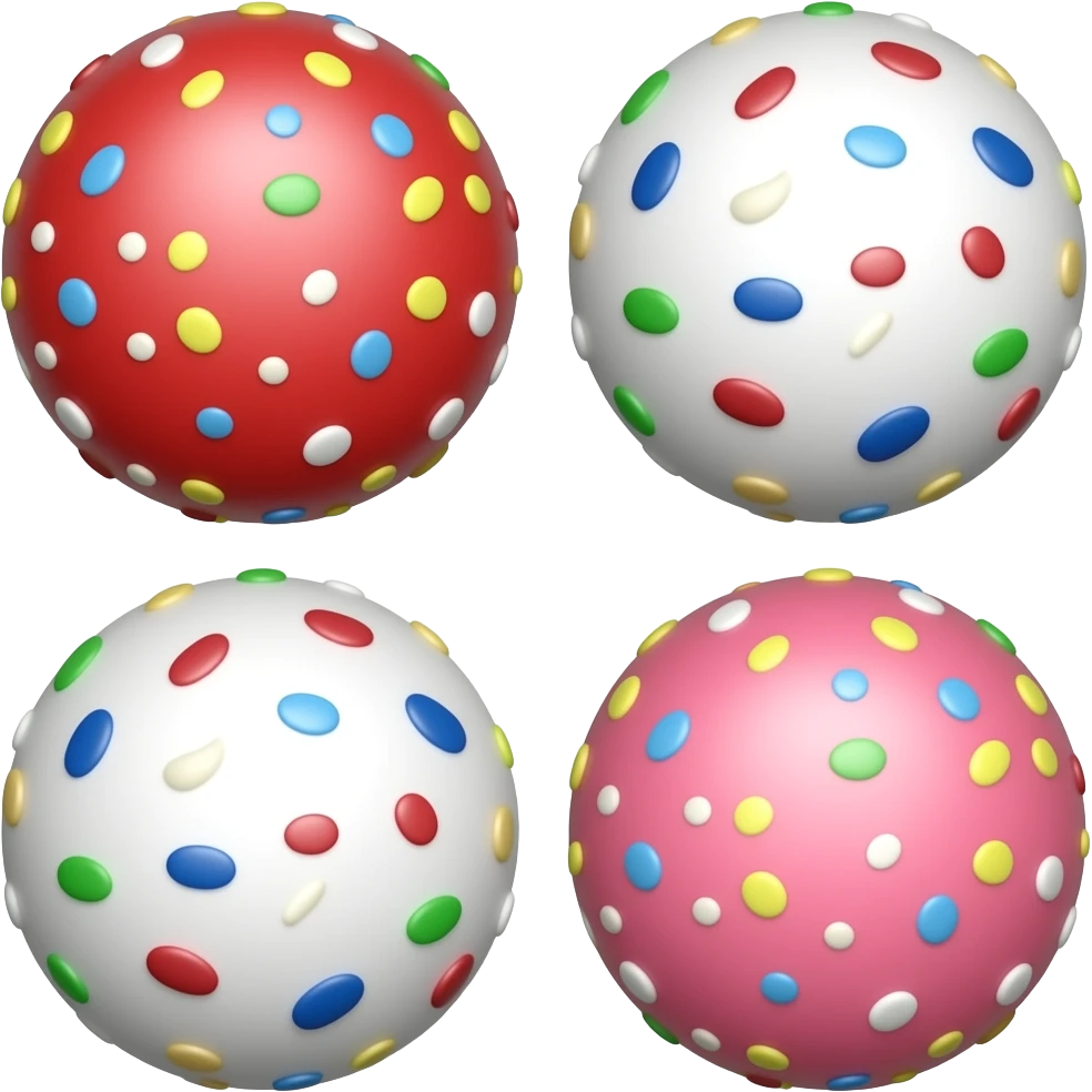 make me an emoji that looks like 4 sprinkles emoji
