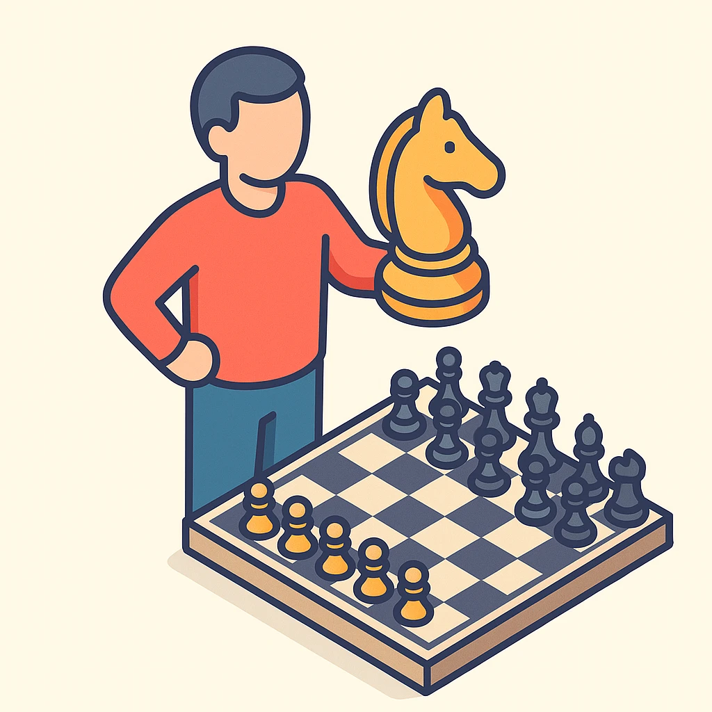 a chess coach emoji