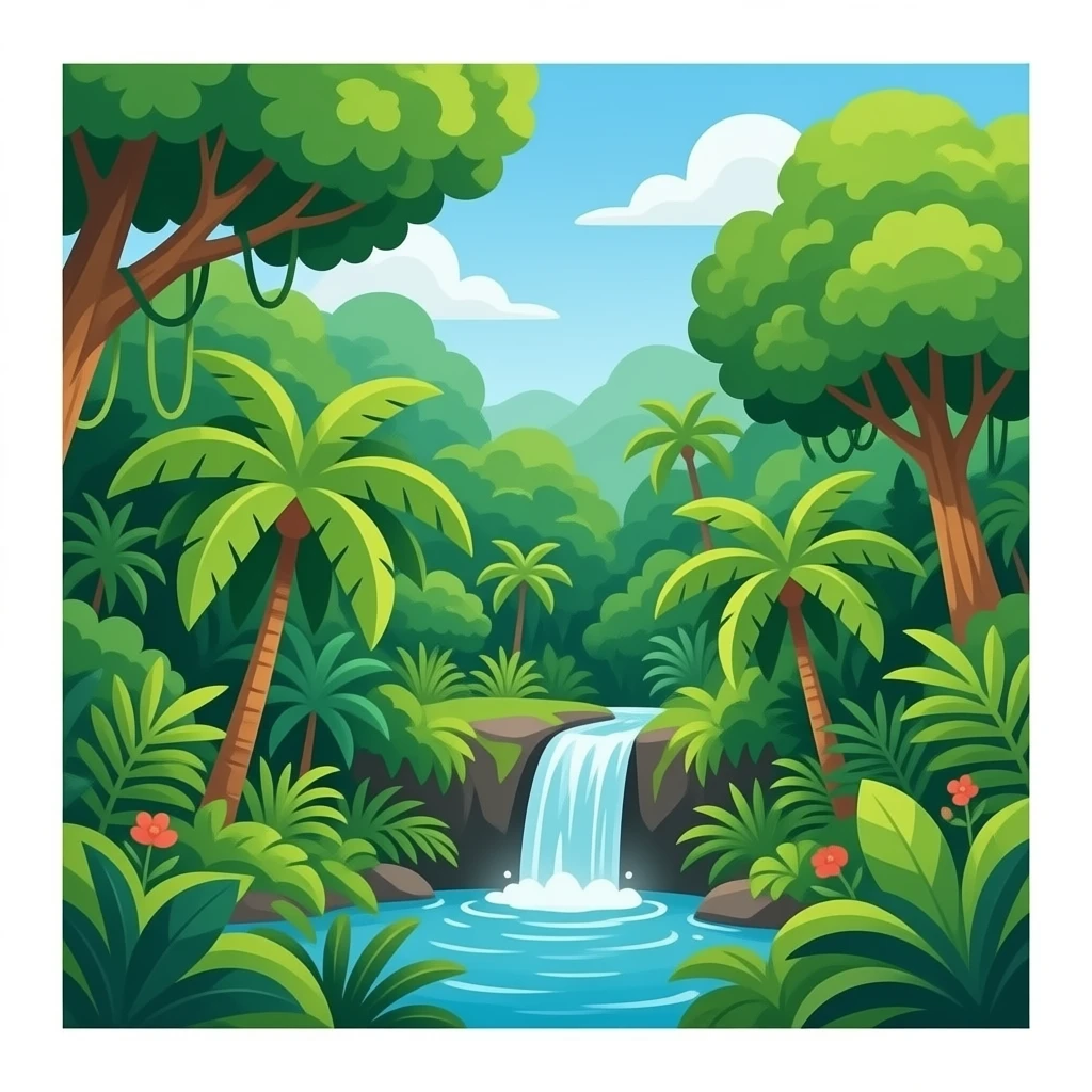 Where are from?I am from MexicoMexico MexicoI am from Mexicowhere are from?I am from IndonesiaIndonesia IndonesiaI am from IndonesiaNow, It's your turn!where are you from?I am from _______ Wow! rainforest emoji