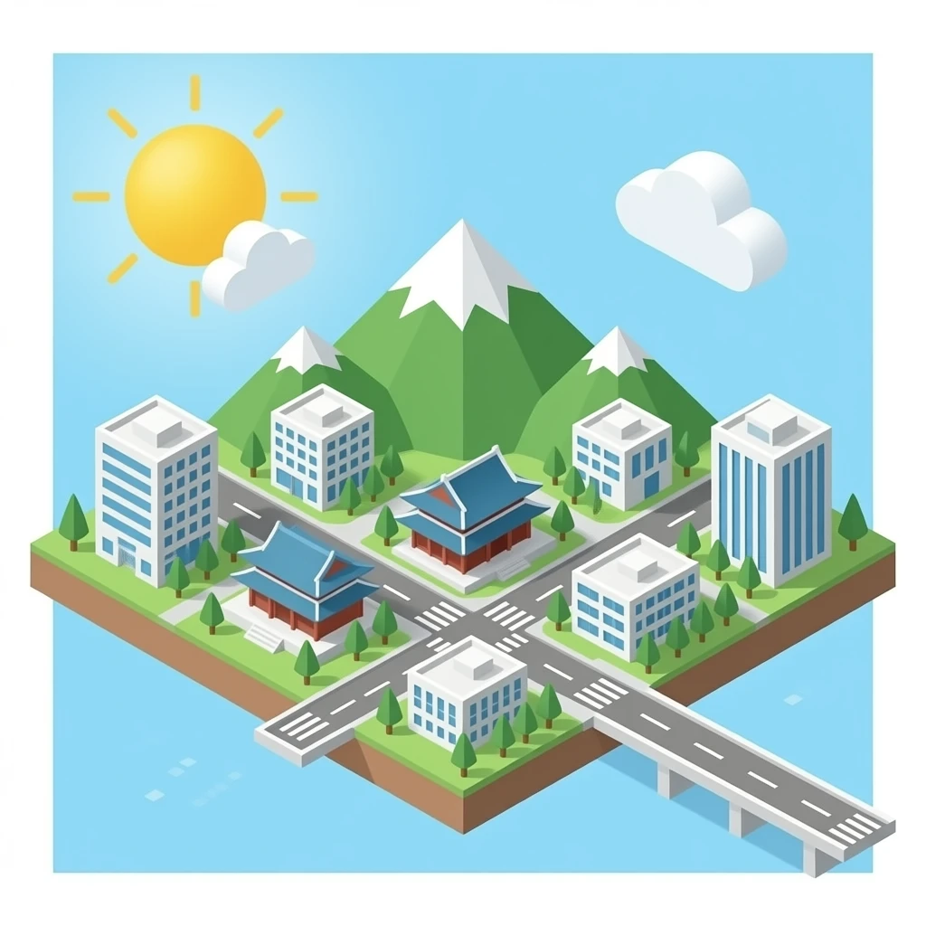 isometric seoul emoji