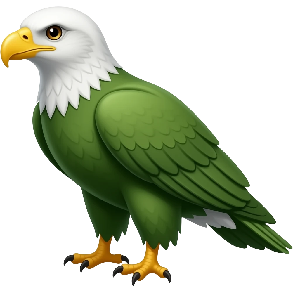 green eagle emoji