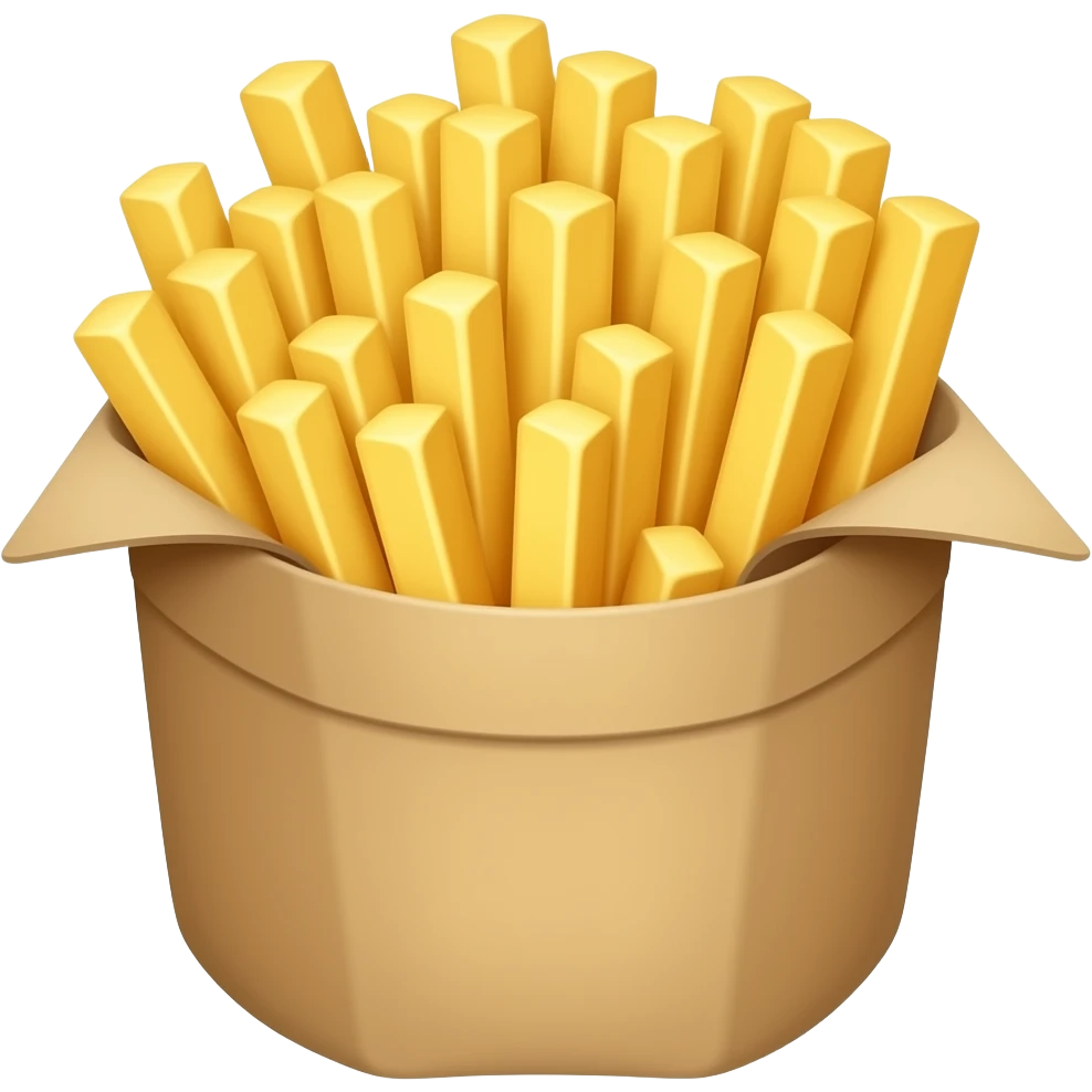 freanch fries. emoji