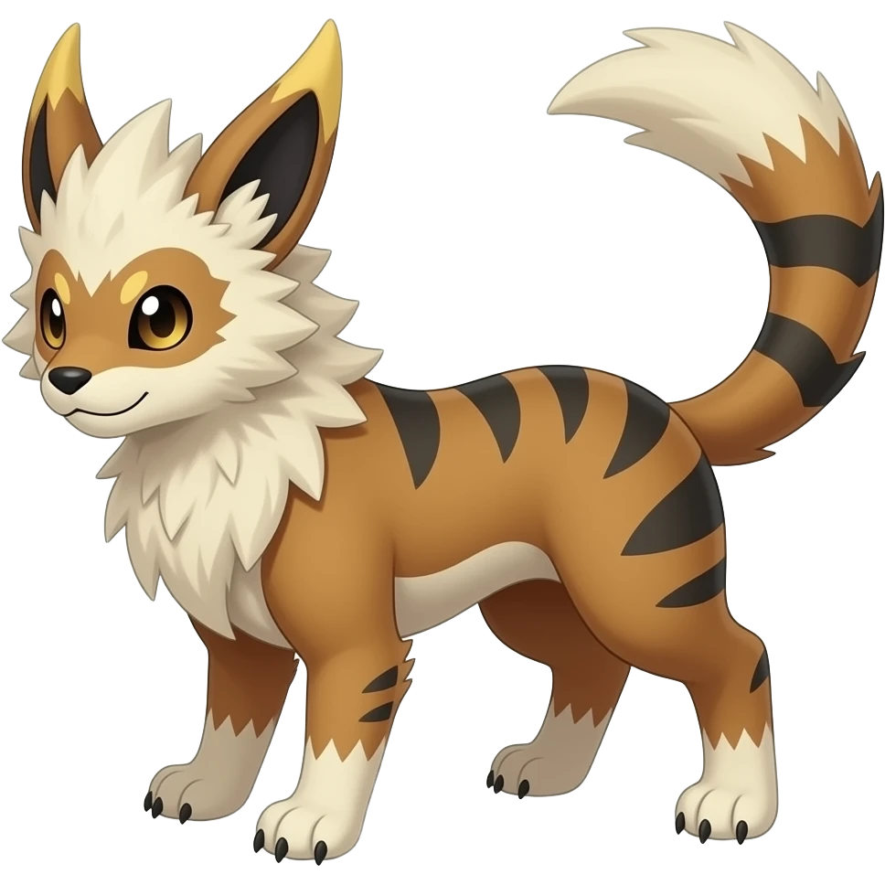 Vernid-Luxray-Grem2-Absol-Wickerbeast-Trico-Pokémon-Fakémon-hybrid-animal-creature emoji