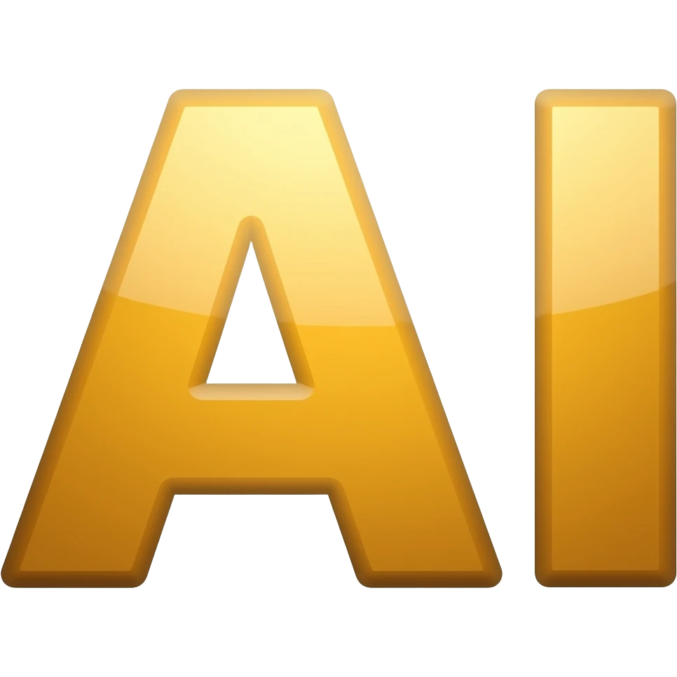 make an emoji of the letter A and I together like "AI" emoji