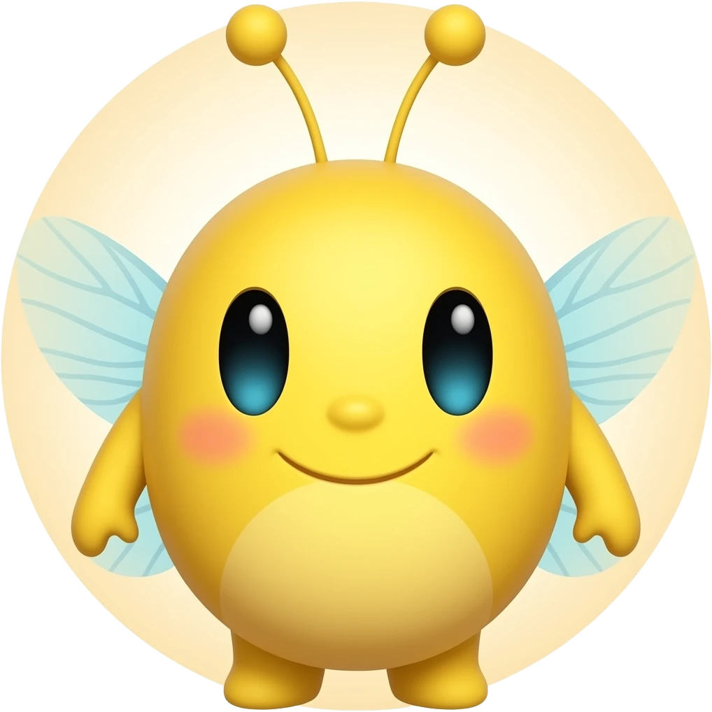 Yellow round zany fafe emoji
