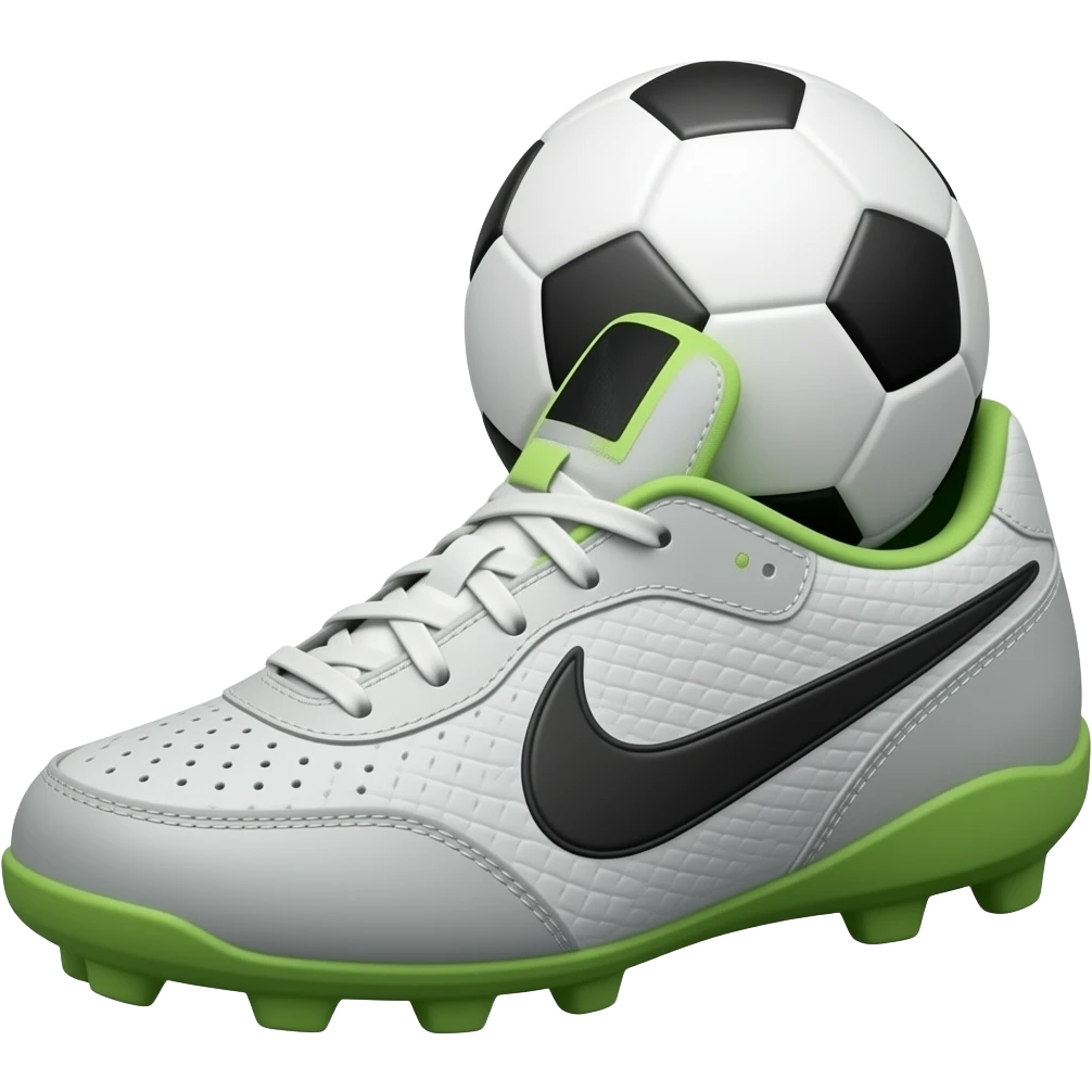 soccer nike shoe emoji