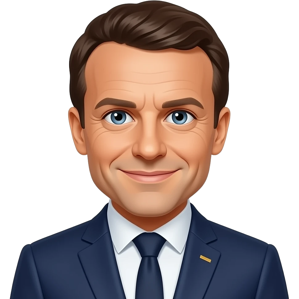 Emmanuel Macron emoji