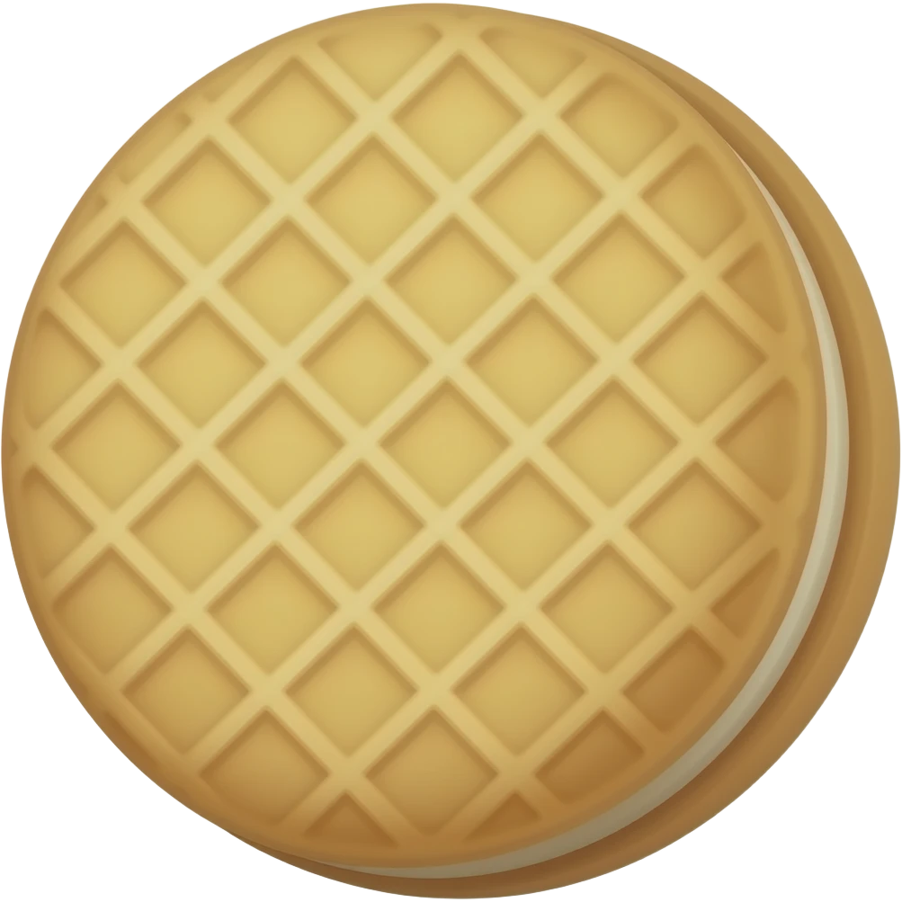 bolacha waffer emoji