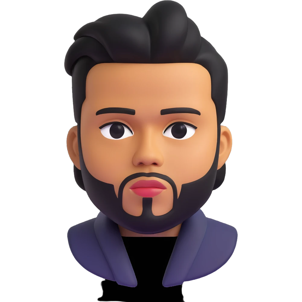 the weeknd emoji