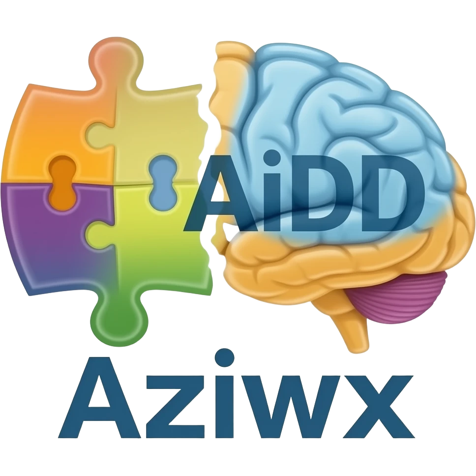 Autism and ADHD symbol emoji