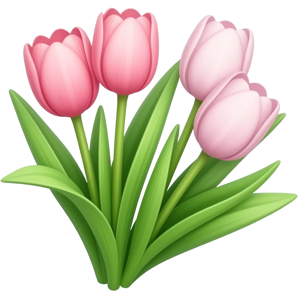 tulips emoji