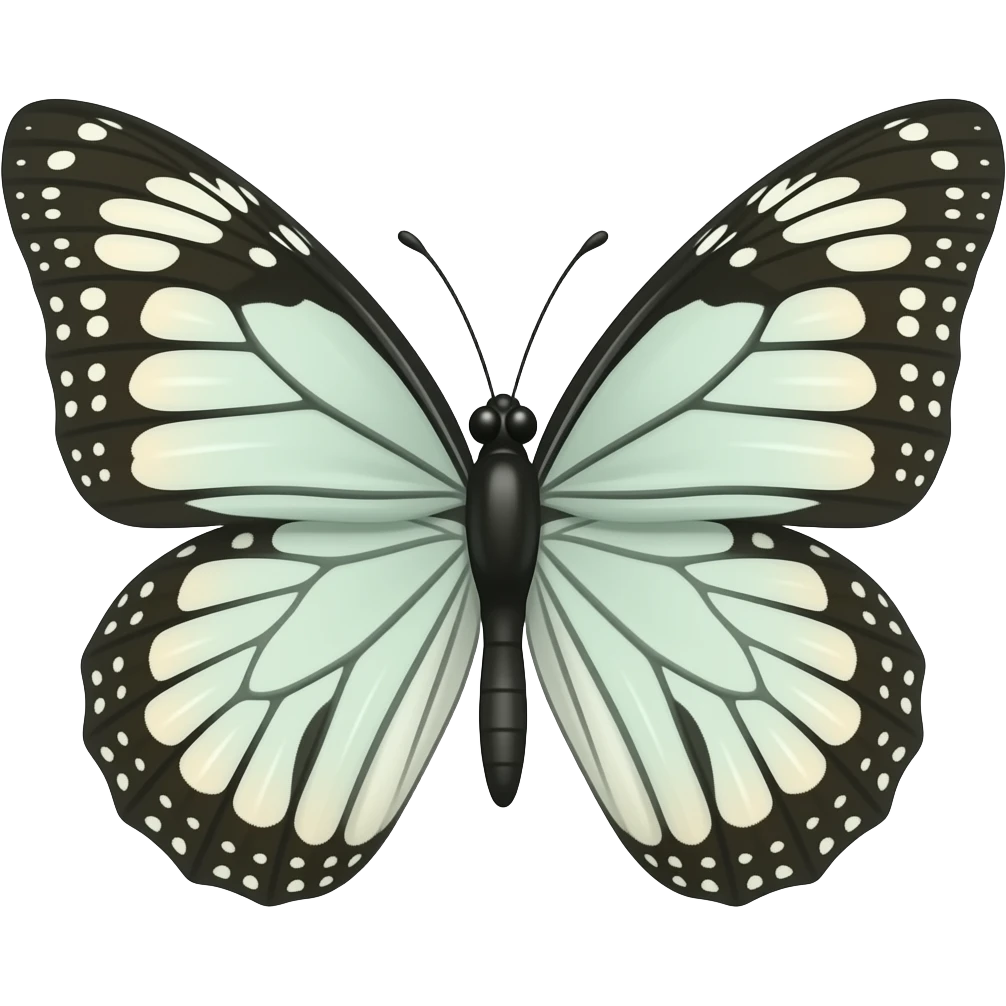 Uwawawa baby butterfly emoji