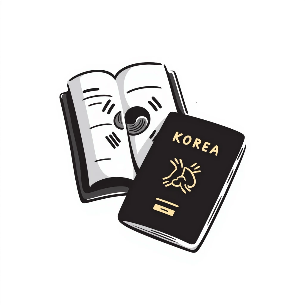 korean passport emoji