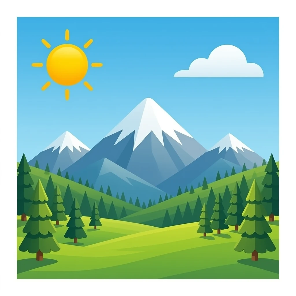 montaña emoji